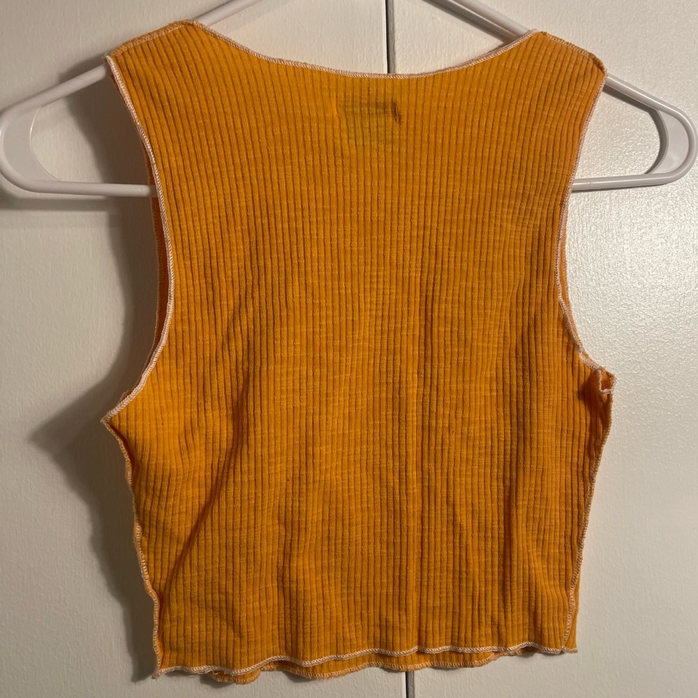 Princess Polly Yellow Crop Top - Picture 10 of 11